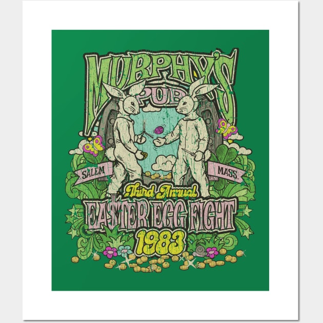 Murphy's Pub Easter Egg Fight 1983 Wall Art by JCD666